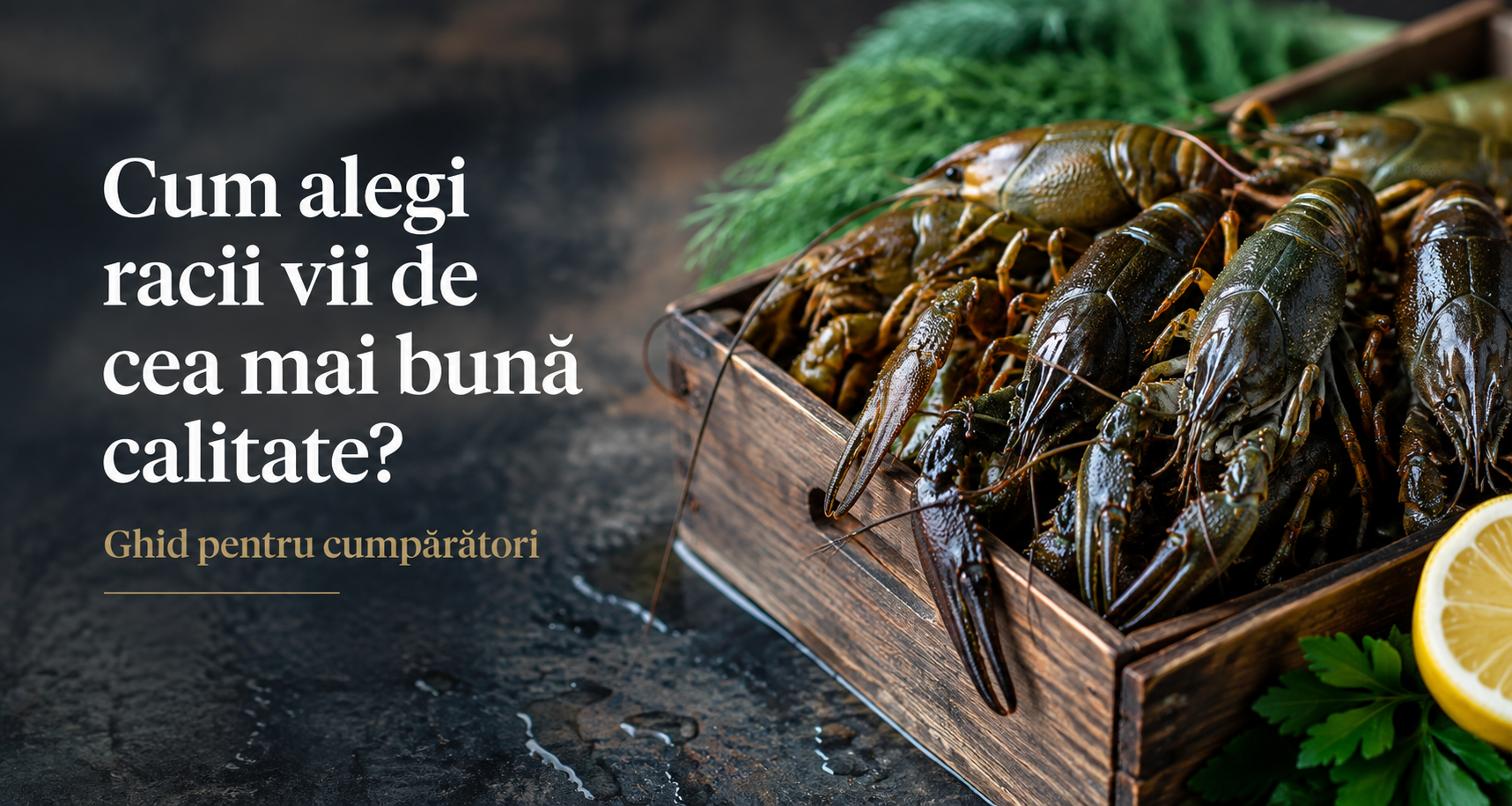 Cum alegi racii vii de cea mai bună calitate? Ghid pentru cumpărători